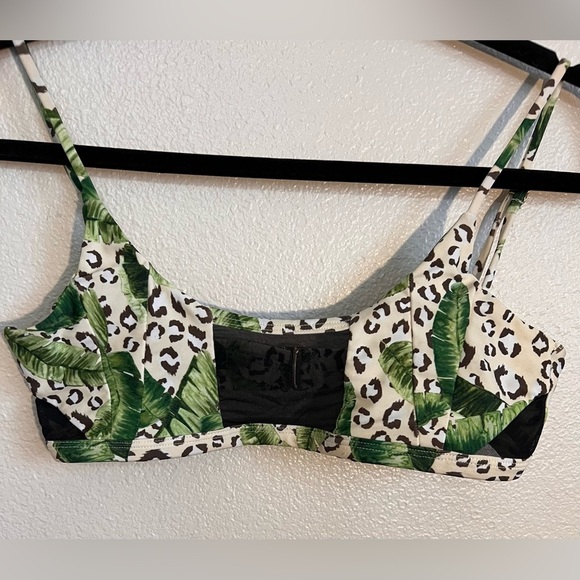 Issa de’ Mar Palm + Cheetah Print Bikini Set – Size S - Picture 2 of 8
